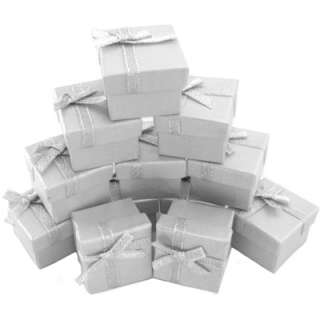 Variety Size of Fancy Holiday Gift Jewelry Boxes 4 12pc  