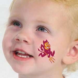   State Sun Devils 4 Pack Waterless Temporary Tattoos