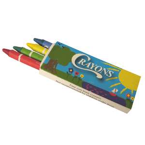 Crayons   Individual 4 pack Red, Green. Yellow, Blue  
