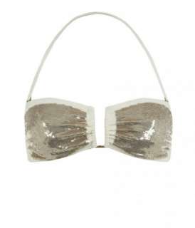 Sparkle Mirelle Bikini Top, Women, Beachwear, AllSaints Spitalfields