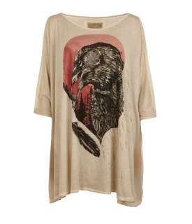 Raven Dark Anais Top, Women, Graphic T Shirts, AllSaints Spitalfields