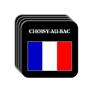 France   CHOISY AU BAC Set of 4 Mini Mousepad Coasters