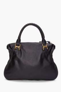 Chloe Black Classic Marcie Satchel for women  