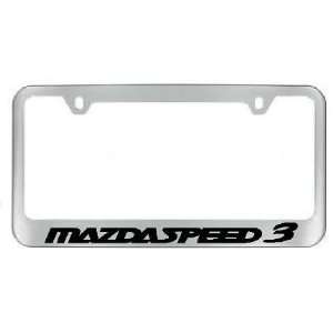  Mazdaspeed 3 License Plate Frame Chrome Automotive