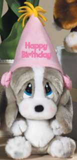 Sad Sams Honey Basset Hound Dog in HAPPY BIRTHDAY HAT C  