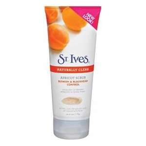St Ives Naturally Clear Blemish & Blackhead Control Apricot Scrub 6oz