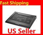 New Ergonomic Metal Mesh Laptop Cooling Cool Stand w/ Removable 70mm 