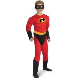  Mr Incredible Muscle Chest Costume Disney Child Small 4 6 