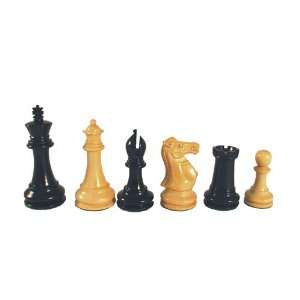   Boxwood Monarch Chessmen with 4in King 