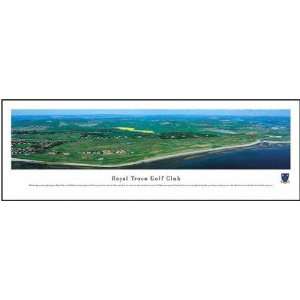  Royal Troon Golf Club Framed Panoramic Photograph Sports 