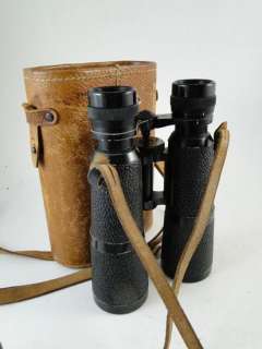   German Hensoldt Wetzlar Dialyt 7x42 Military Binoculars Antique  
