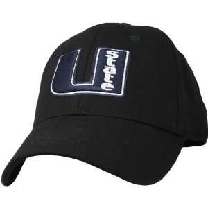    Utah State Aggies Black Flex Fit Logo Hat