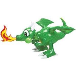    Fire Breathing 30 Inch Dragon Infatable (Green) Toys & Games