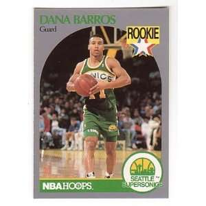 1990 91 Hoops #274 Dana Barros 
