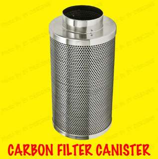 CARBON AIR FILTER COMBO INLINE FAN EXHAUST INCH FOUR  
