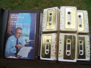 Oral Roberts Cassettes Reading The New Testament 16pc  