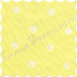  SWATCH   Yellow Dots Fabric Arts, Crafts & Sewing