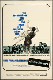 Dear Heart 1965 Original U.S. One Sheet Movie Poster  