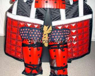  samurai armor painstakingly made by hand from an experienced armor