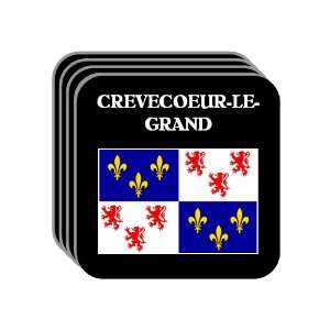  Picardie (Picardy)   CREVECOEUR LE GRAND Set of 4 Mini 