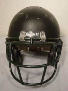 Matte Black Schutt Youth Football Helmet Large Reconditioned Certified 