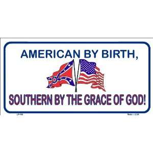  America sports American By Birth Southern By Grace License 