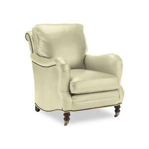  Williams Sonoma Home Drew Chair, Leather, Vanilla
