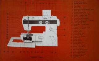 Montgomery Ward 1960 Sewing Machine Instruction Manual On CD