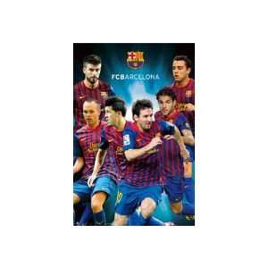 Barcelona Players Poster