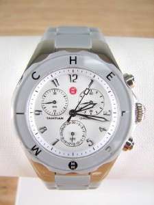295 Michele Tahitian Jelly Bean Stainless Watch JL95124 Grey  