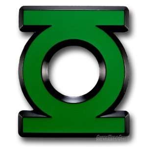  Dc Comic Green Lantern Logo Die Cut Logo Belt Buckle 