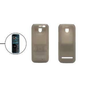   Gino Gray Silicone Case Cover Skin Shield for Nokia 5630 Electronics