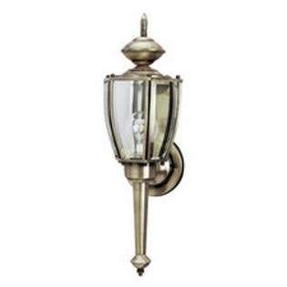   Angelo Bros) 66923 1 Light Wall Lantern   Antique Brass 