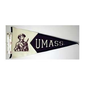    Massachusetts (UMASS) Minutemen Mascot Pennant
