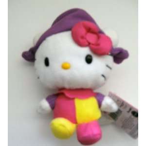  Hello Kitty 5 Inch Jester Clown Plush Toys & Games