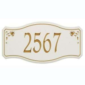  New Amsterdam Carved Stone Address Plaques