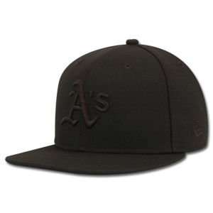   New Era 59Fifty MLB Black on Black Fashion Hat