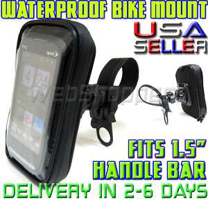 HTC Surround EVO MyTouch 4G WaterProof Case Bike Motorcycle Handle Bar 