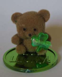 Miniature St. Patricks Day Teddy Bear w/Shamrock  