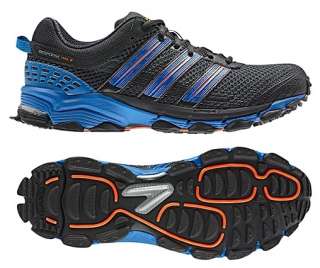   Adidas RESPONSE TRAIL 18 Mens Shoes Trainers Black Blue Running Tennis