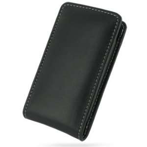   Black Leather Vertical Pouch for HTC Touch Diamond GSM Electronics