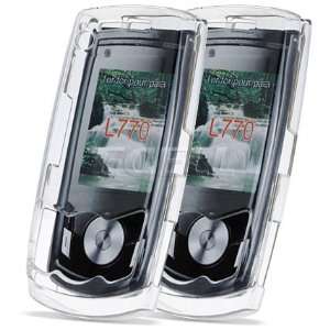  Ecell   2 PACK ECELL CLEAR CRYSTAL CASE COVER FOR SAMSUNG 