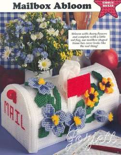 Mailbox Abloom Tissue Box Cover pc pattern  