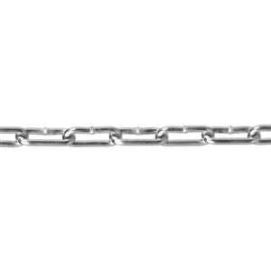 Campbell 0335026 Low Carbon Steel Straight Link Coil Chain in Square 