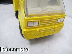 VINTAGE TONKA FLATBED DELIVERY TRUCK TOY PICK UP YELLOW CONSTRUCTION 