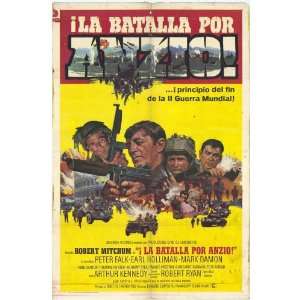 Anzio Movie Poster (11 x 17 Inches   28cm x 44cm) (1968) Spanish Style 