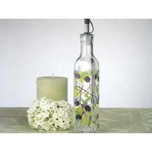  Europa Collection Small Oil Bottle With Olives Design 