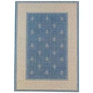  Capel Finesse Bouquet 4701 Blue Rectangle   2 7 x 4 11 