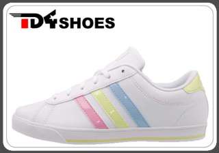   SE Daily QT White Pink New 2012 Womens Retro Casual Shoe G53187  