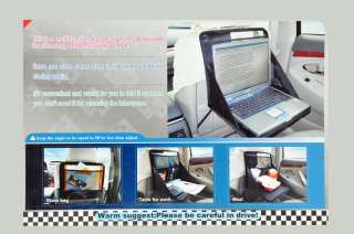 auto multi functional car laptop desk chair back pack